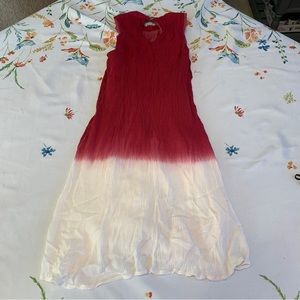 Altar’d state red white small sundress